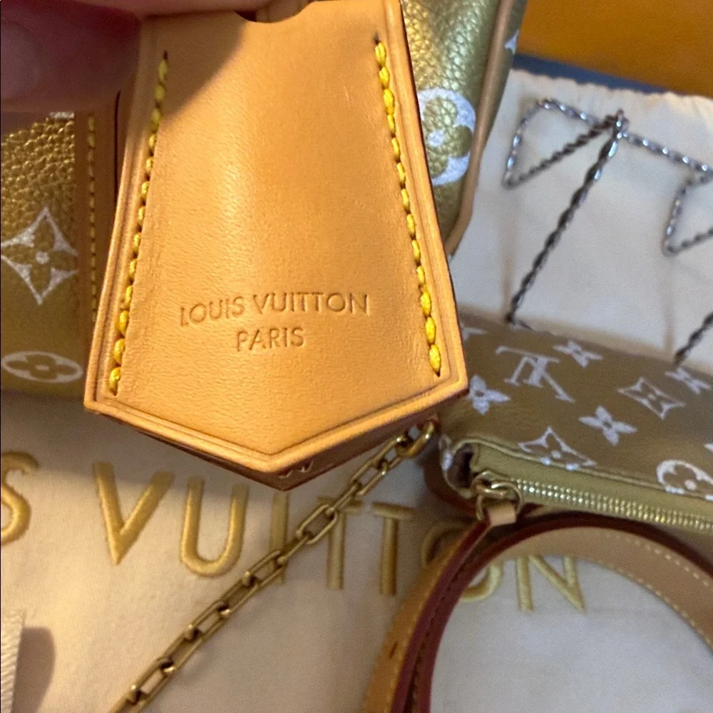 Louis Vuitton Speedy P9 Bandouliere 25 Gold Kintsugi